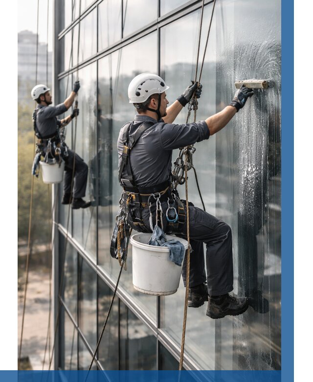 Мойка сплошного остекления в Каменске-Шахтинском, заказать от 309 р.| ВЫСОТНИК-Ксш