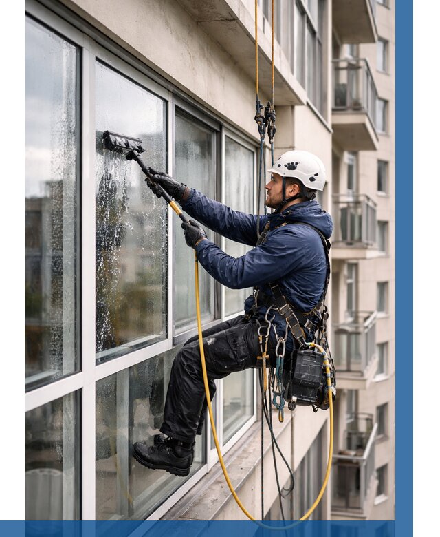 Мойка балконного остекления в Каменске-Шахтинском от 3605 р. | ВЫСОТНИК-Ксш