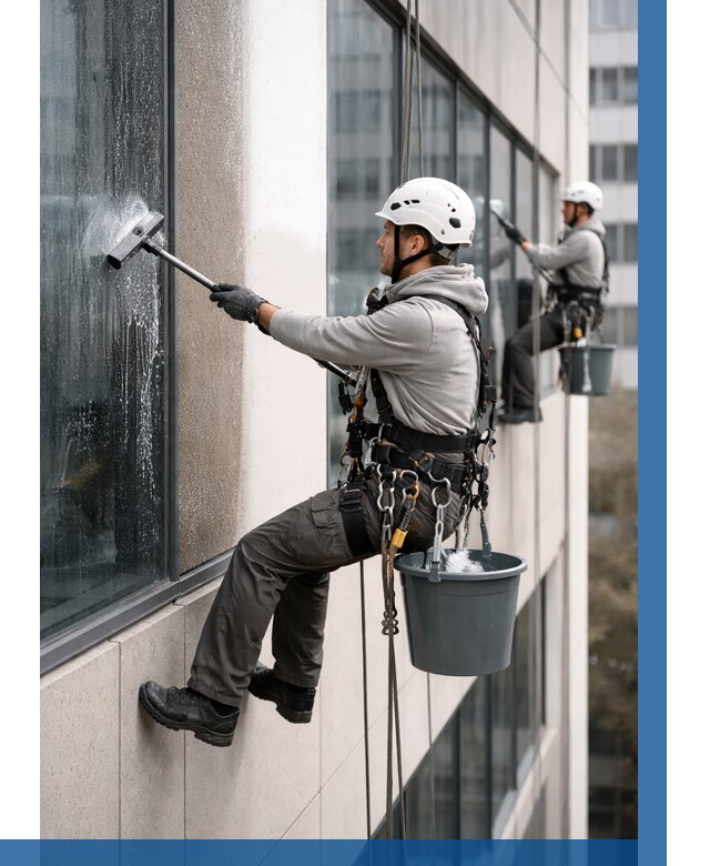 Мойка фасадов зданий в Каменске-Шахтинском под ключ от 361 р. | ВЫСОТНИК-Ксш