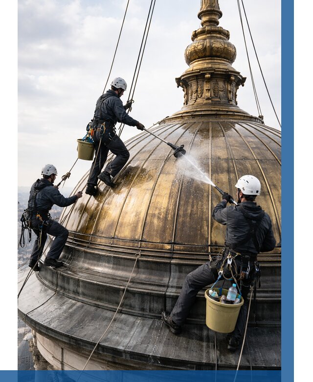 Мойка куполов и шпилей в Каменске-Шахтинском от 8241 р. - заказать | ВЫСОТНИК-Ксш