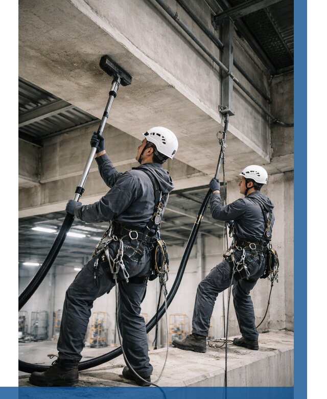 Обеспыливание потолочных конструкций в Каменске-Шахтинском от 258 р. |ВЫСОТНИК-Ксш