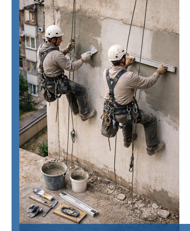 Комплексный ремонт штукатурного фасада с гарантией в Каменске-Шахтинском