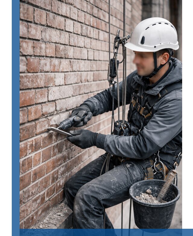 Расшивка кирпичных швов фасадов и стен, ремонт в Каменске-Шахтинском