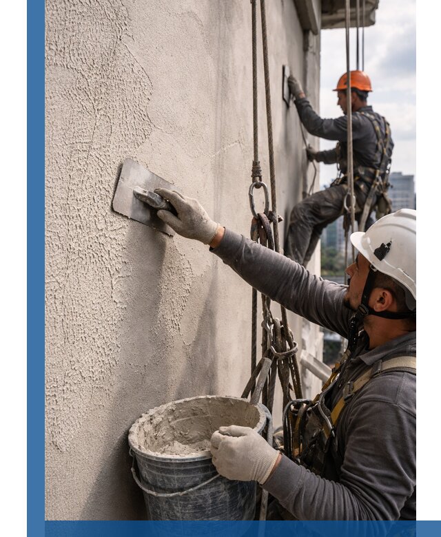 Декоративная штукатурка фасада с утеплением и защитой в Каменске-Шахтинском