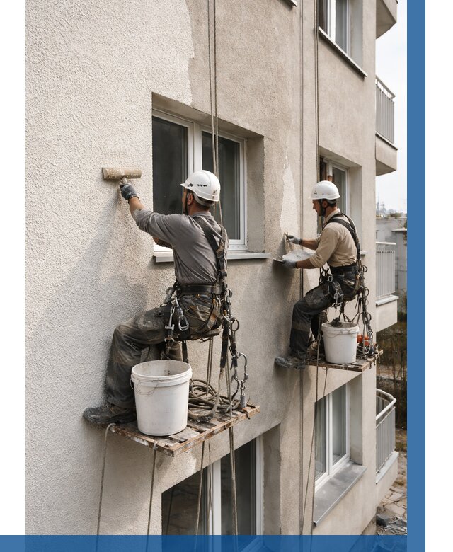 Нанесение короеда на фасад в Каменске-Шахтинском от 464 р. | ВЫСОТНИК-Ксш