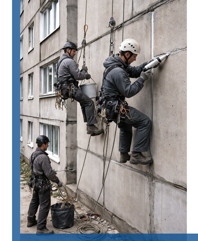 Герметизация межпанельных швов в Каменске-Шахтинском с гарантией герметичности