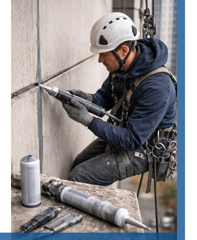 Вторичная герметизация швов в Каменске-Шахтинском от 464 р. | ВЫСОТНИК-Ксш