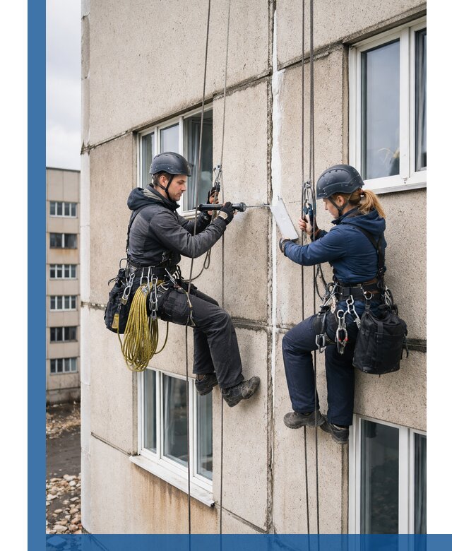 Герметизация межпанельных швов тёплым швом в Каменске-Шахтинском