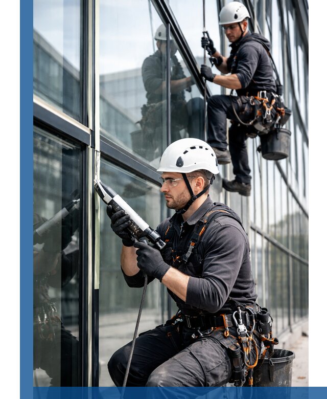 Герметизация витражных швов в Каменске-Шахтинском для зданий и фасадов