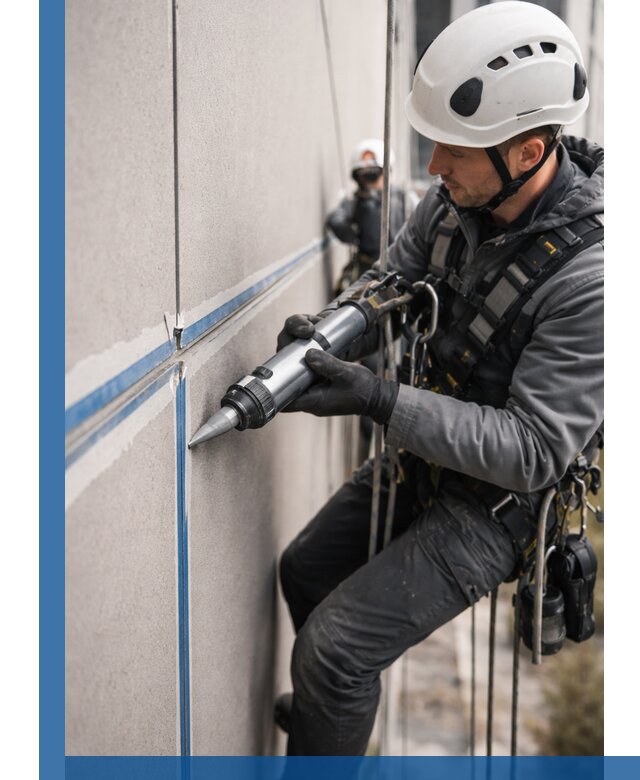 Герметизация стыков фасадных панелей в Каменске-Шахтинском качественно и быстро