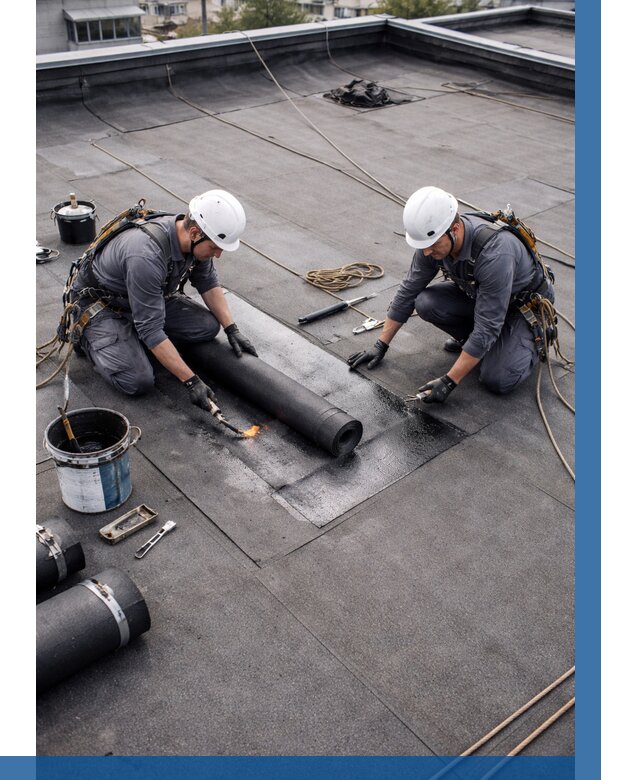 Ремонт мягкой кровли под ключ в Каменске-Шахтинском от 721 р. | ВЫСОТНИК-Ксш