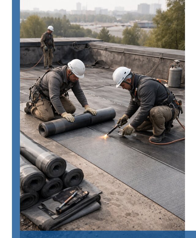 Монтаж мягкой кровли в Каменске-Шахтинском профессионально и надежно
