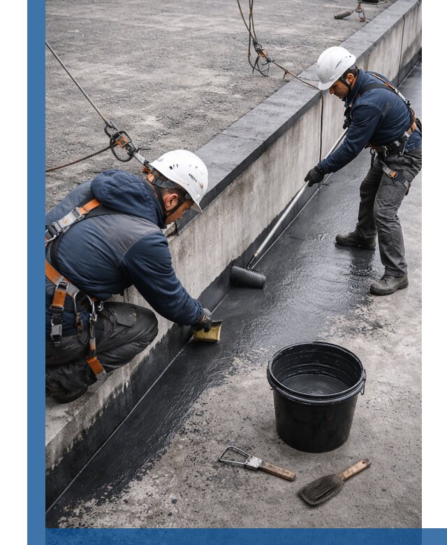 Гидроизоляция кровли жидкой резиной профессионально в Каменске-Шахтинском