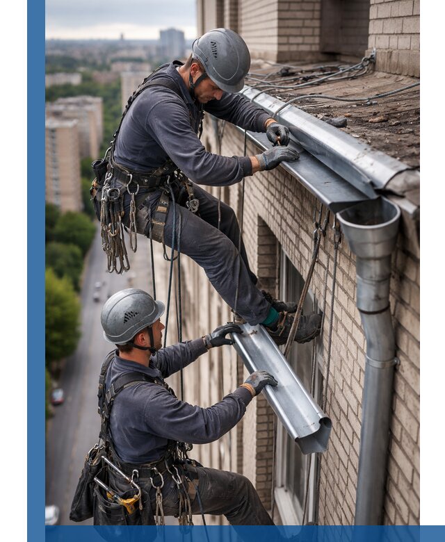 Ремонт водосточных желобов в Каменске-Шахтинском, быстро и качественно