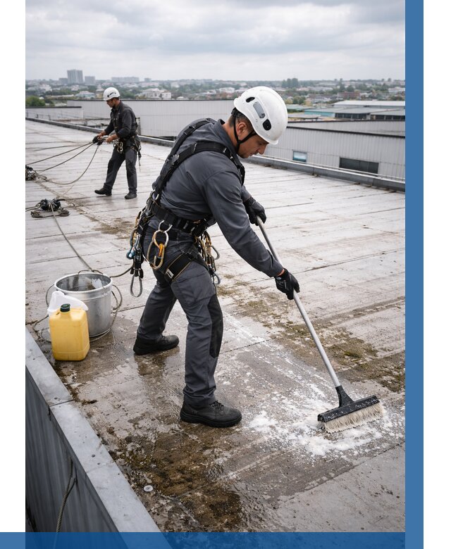 Очистка крыши по графику в Каменске-Шахтинском от 7726 р. | ВЫСОТНИК-Ксш