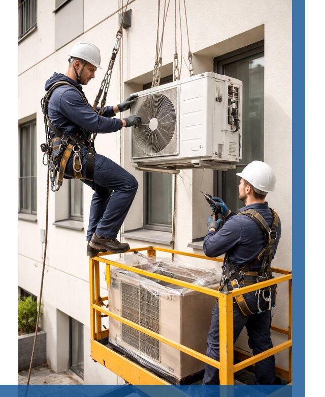 Демонтаж внешнего блока кондиционера в Каменске-Шахтинском от 3605 р. | ВЫСОТНИК-Ксш