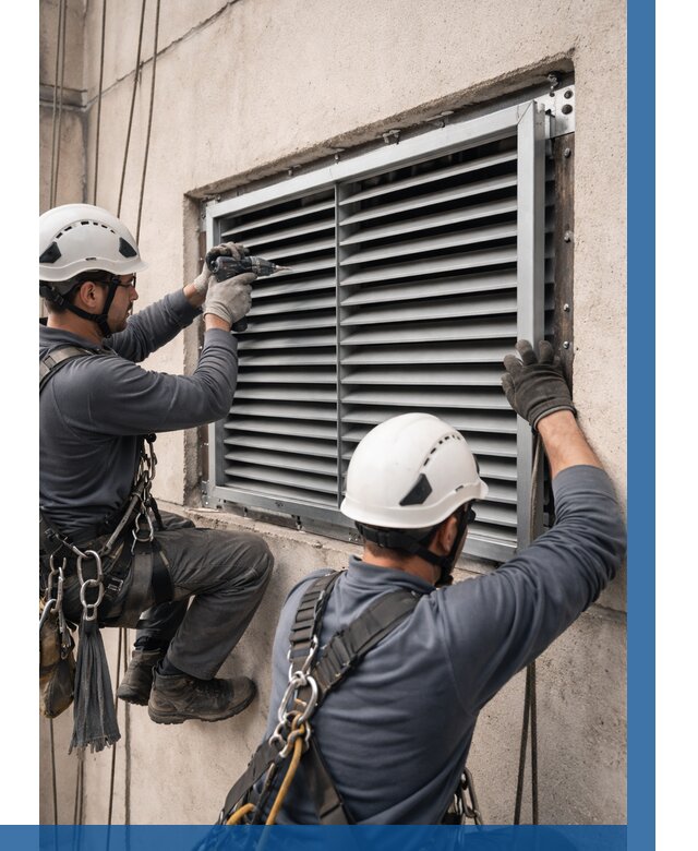 Монтаж вентиляционных решеток в Каменске-Шахтинском от 4635 р. | ВЫСОТНИК-Ксш