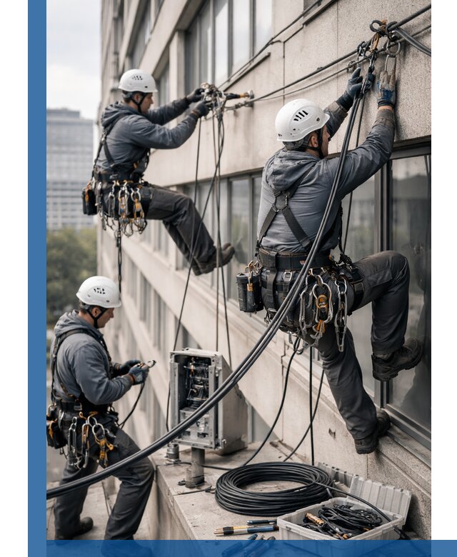 Прокладка оптоволоконного кабеля в Каменске-Шахтинском под ключ с тестированием