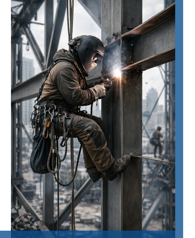 Высотные сварочные работы в Каменске-Шахтинском от 3605 р. | ВЫСОТНИК-Ксш