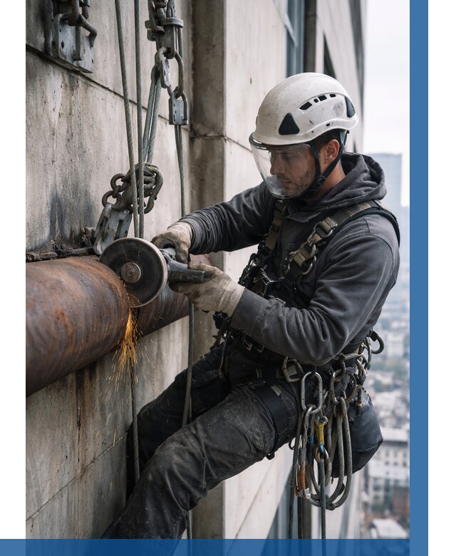 Резка металла на высоте в Каменске-Шахтинском по цене от 4635 р. | ВЫСОТНИК-Ксш