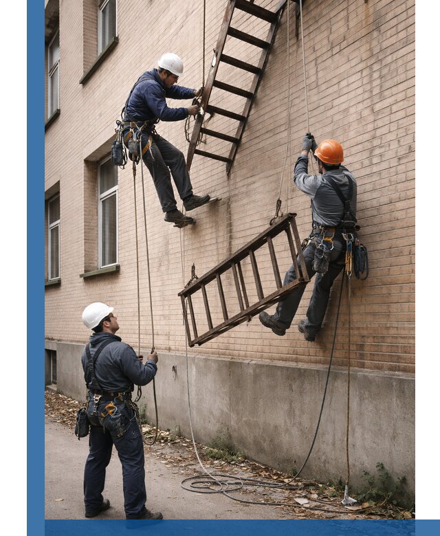 Демонтаж пожарной лестницы в Каменске-Шахтинском быстро и безопасно