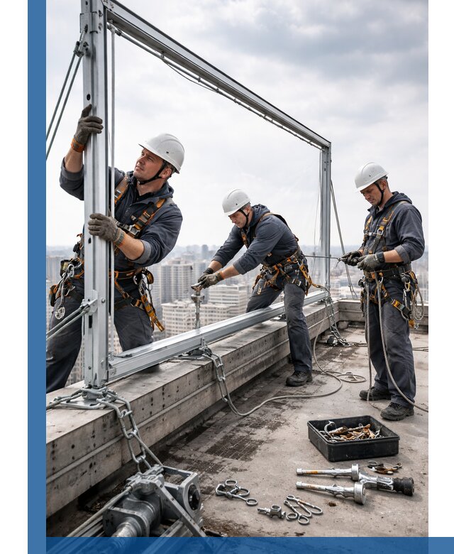 Монтаж крышных рекламных конструкций под ключ в Каменске-Шахтинском