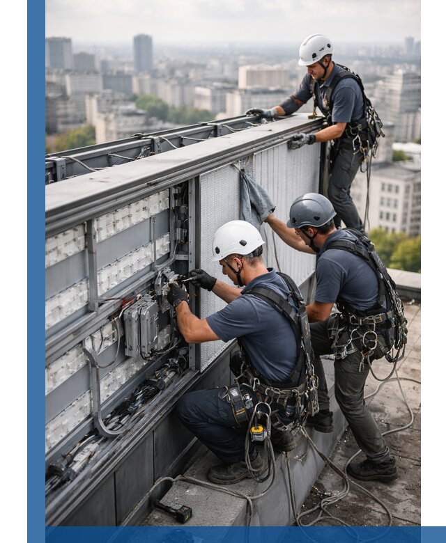 Профессиональное обслуживание крышной рекламы в Каменске-Шахтинском под ключ