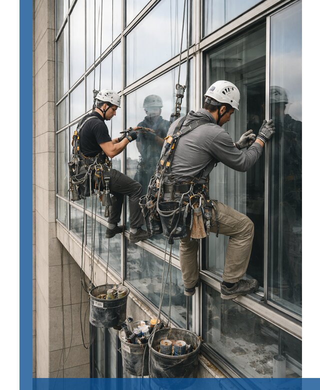 Ремонт витражных конструкций и фасадного остекления в Каменске-Шахтинском