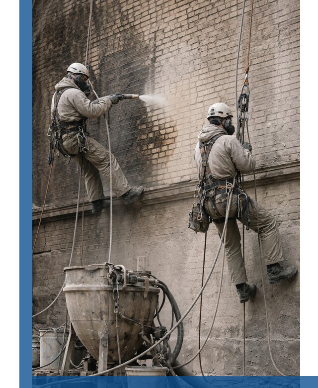 Пескоструйная очистка фасадов в Каменске-Шахтинском профессионально