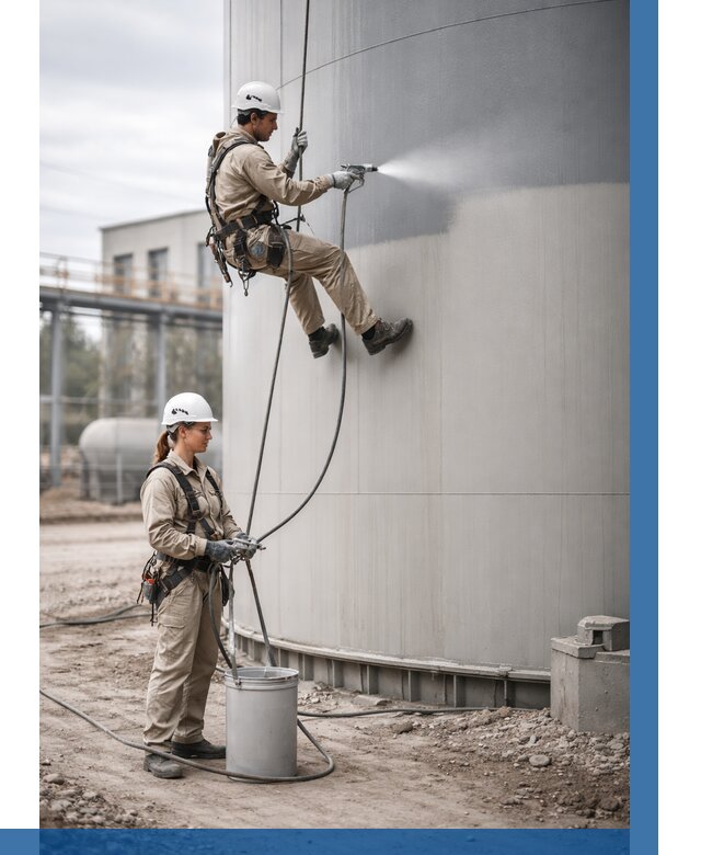 Покраска резервуаров в Каменске-Шахтинском от 1236 р. | ВЫСОТНИК-Ксш — заказать