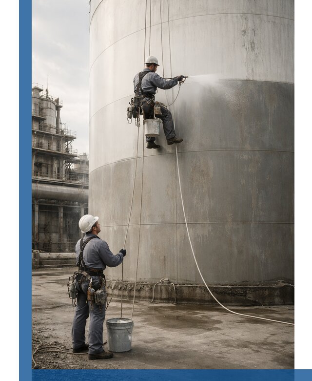 Покраска стальных резервуаров и емкостей в Каменске-Шахтинском профессионально