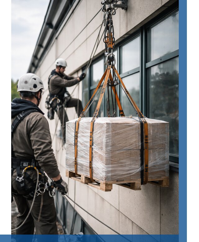 Подъем груза на высоту в Каменске-Шахтинском от 3090 р. | ВЫСОТНИК-Ксш