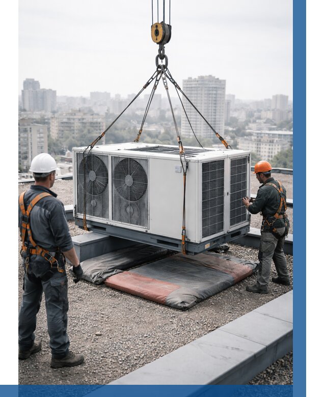 Подъем груза на крышу в Каменске-Шахтинском от 5151 р. | ВЫСОТНИК-Ксш заказать