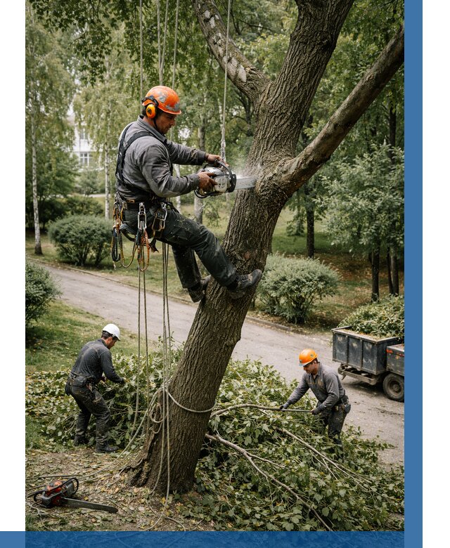 Кронирование деревьев в Каменске-Шахтинском от 6696 р. | ВЫСОТНИК-Ксш