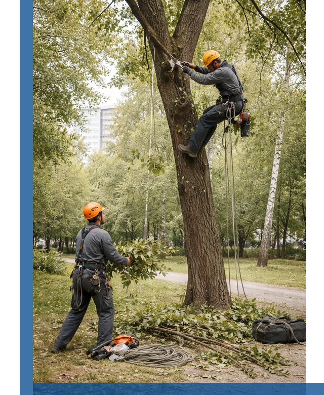 Санитарная обрезка деревьев в Каменске-Шахтинском, профессионально и безопасно