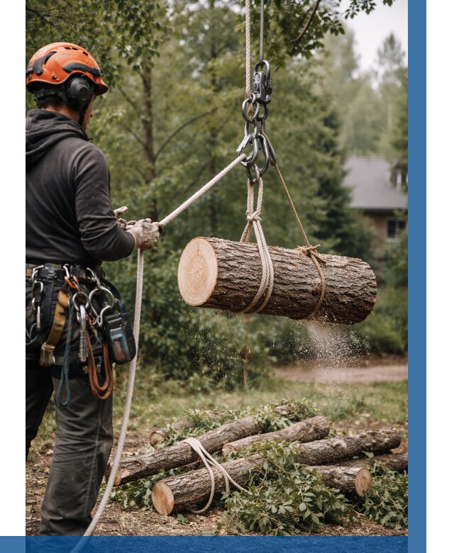 Валка деревьев частями в Каменске-Шахтинском от 7726 р. | ВЫСОТНИК-Ксш