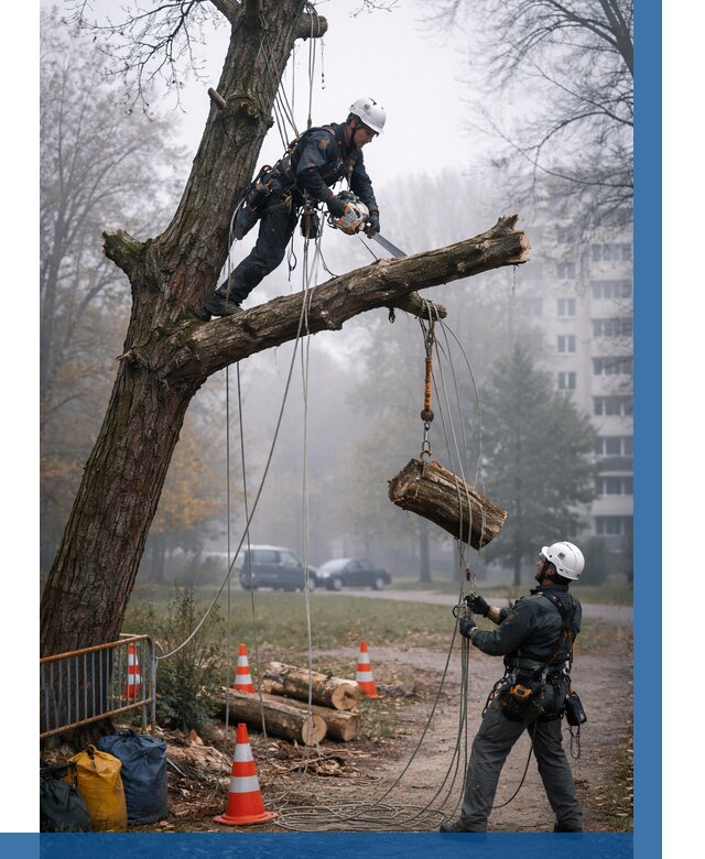 Удаление аварийных деревьев в Каменске-Шахтинском от 15452 р. | ВЫСОТНИК-Ксш