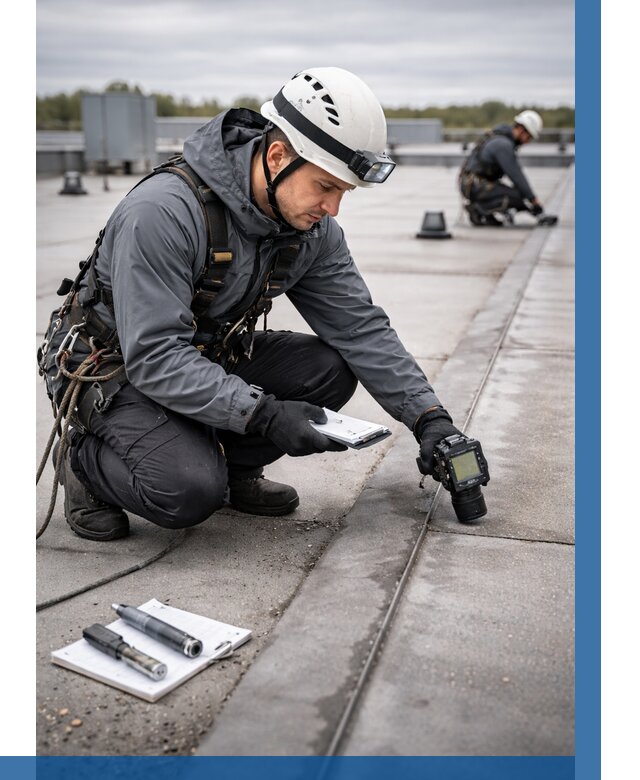 Обследование кровли на протечки в Каменске-Шахтинском от 4635 р. | ВЫСОТНИК-Ксш