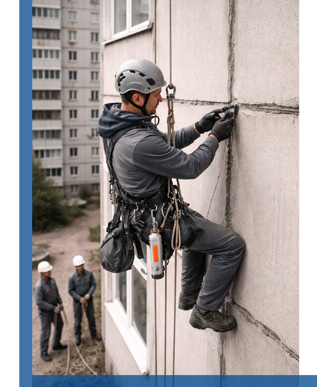 Обследование межпанельных швов и герметизация в Каменске-Шахтинском